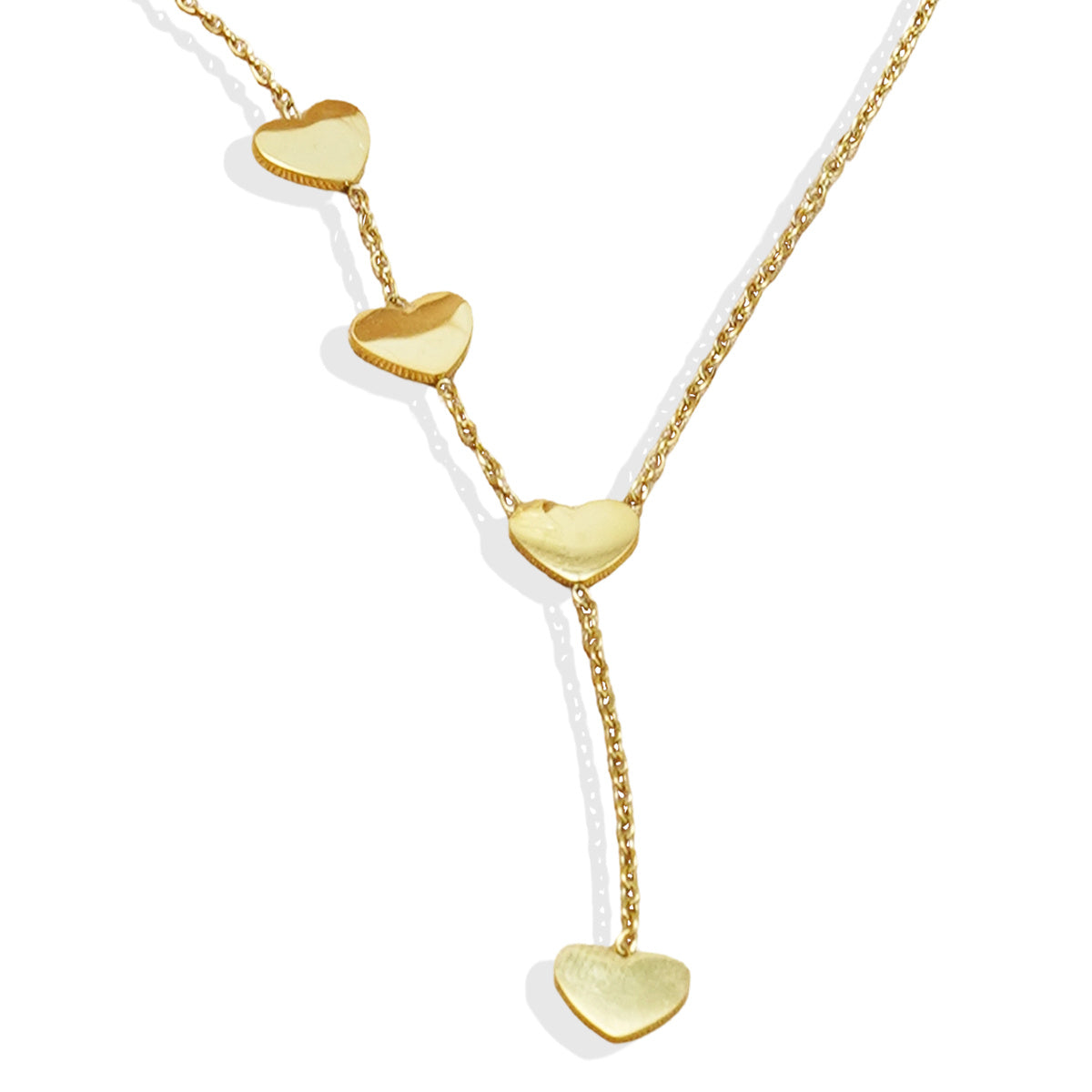Lxalry 18K Gold Plated Celestial Necklace Butterfly & Heart Charm Stainless Steel Jewelry Skin Safe Hypoallergenic Gift For Women Wife Mom Romantic Everyday Wedding Glow