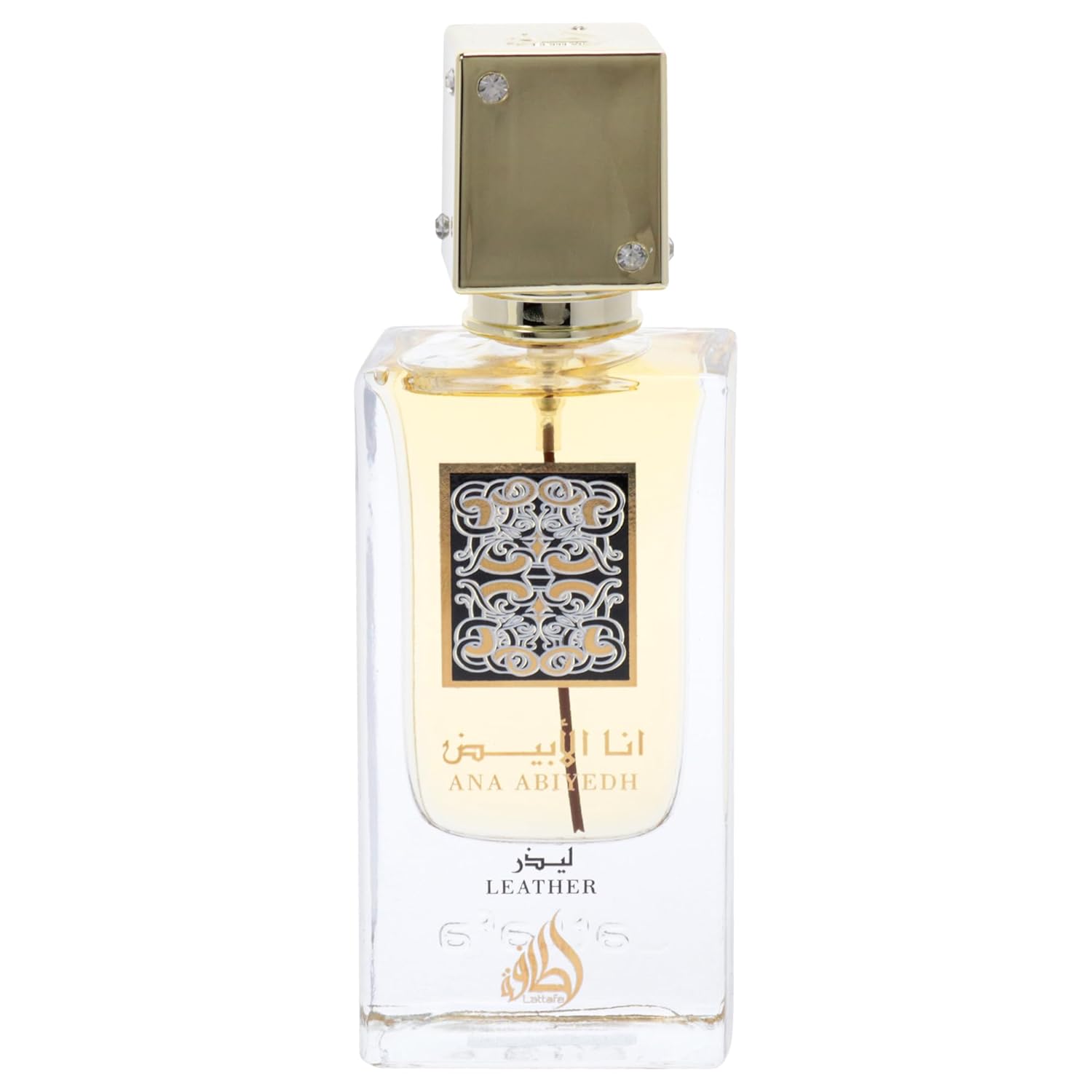 Lattafa Ana Abiyedh Leather 2.0 oz EDP | Unisex Arabic Scent | Long-Lasting Fragrance