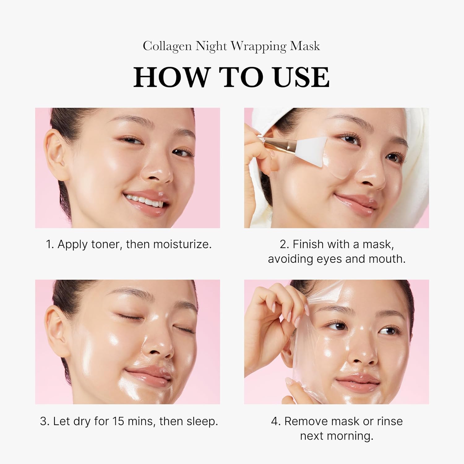 Medicube Collagen Night Wrapping Mask 75ml | Korean Peeling & Firming Sleep Mask
