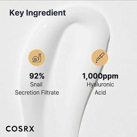 COSRX Snail 92 All-in-One Cream | Korean Moisturizer for Damaged & Sensitive Skin – 100ml