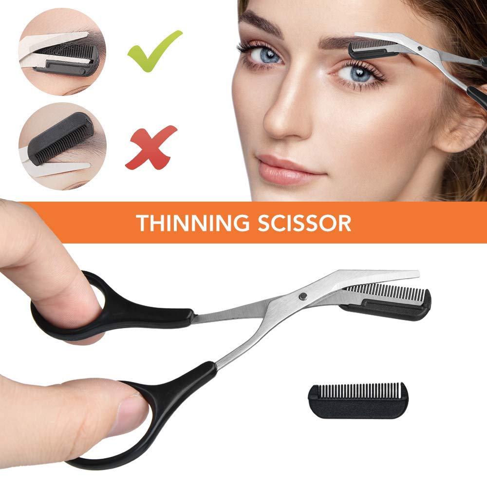 Eyebrow Kit & Face Exfoliating Dermaplaning Tools Multipurpose Beauty Set Womens