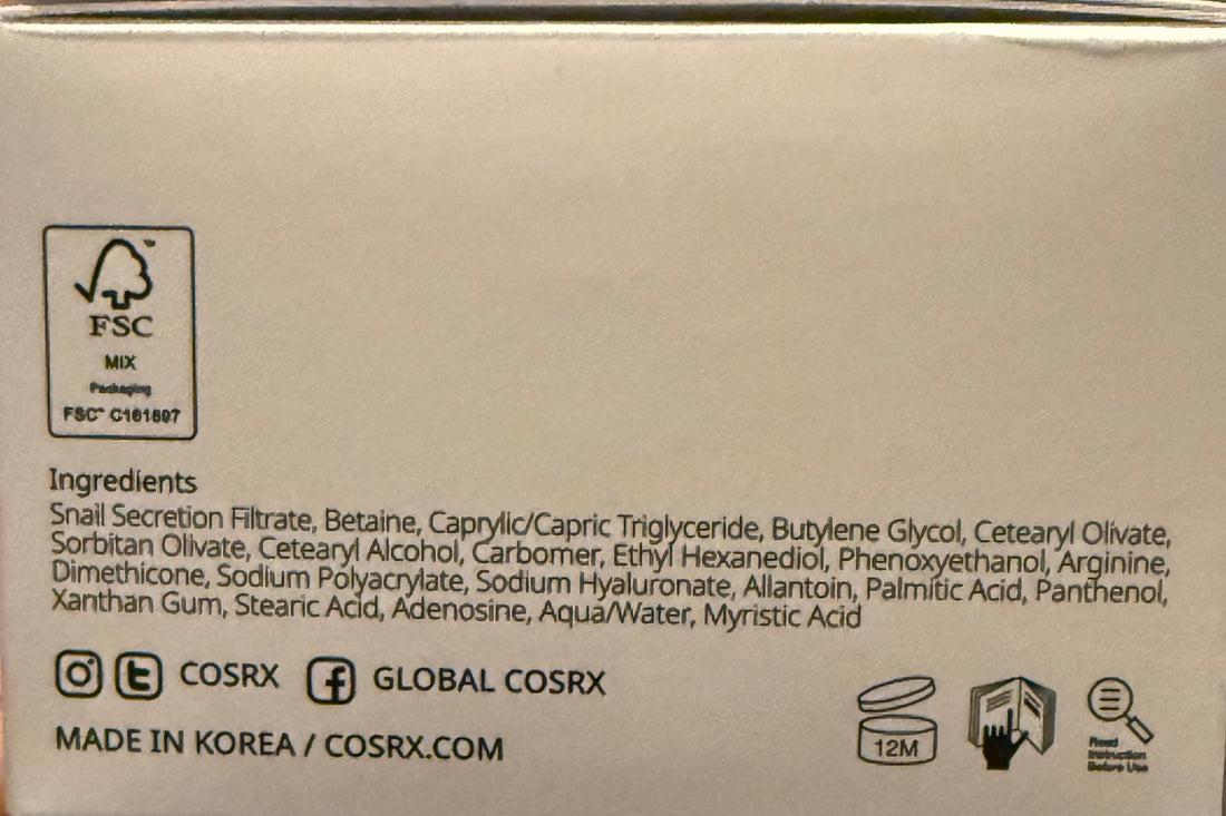 COSRX Snail 92 All-in-One Cream | Korean Moisturizer for Damaged &amp; Sensitive Skin – 100ml