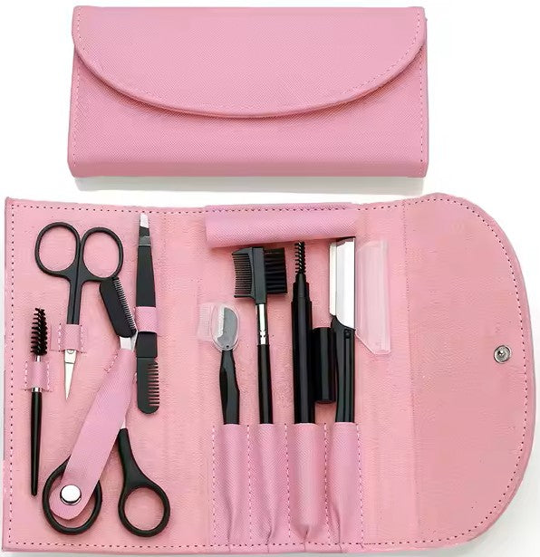 Eyebrow Kit &amp; Face Exfoliating Dermaplaning Tools Multipurpose Beauty Set Womens