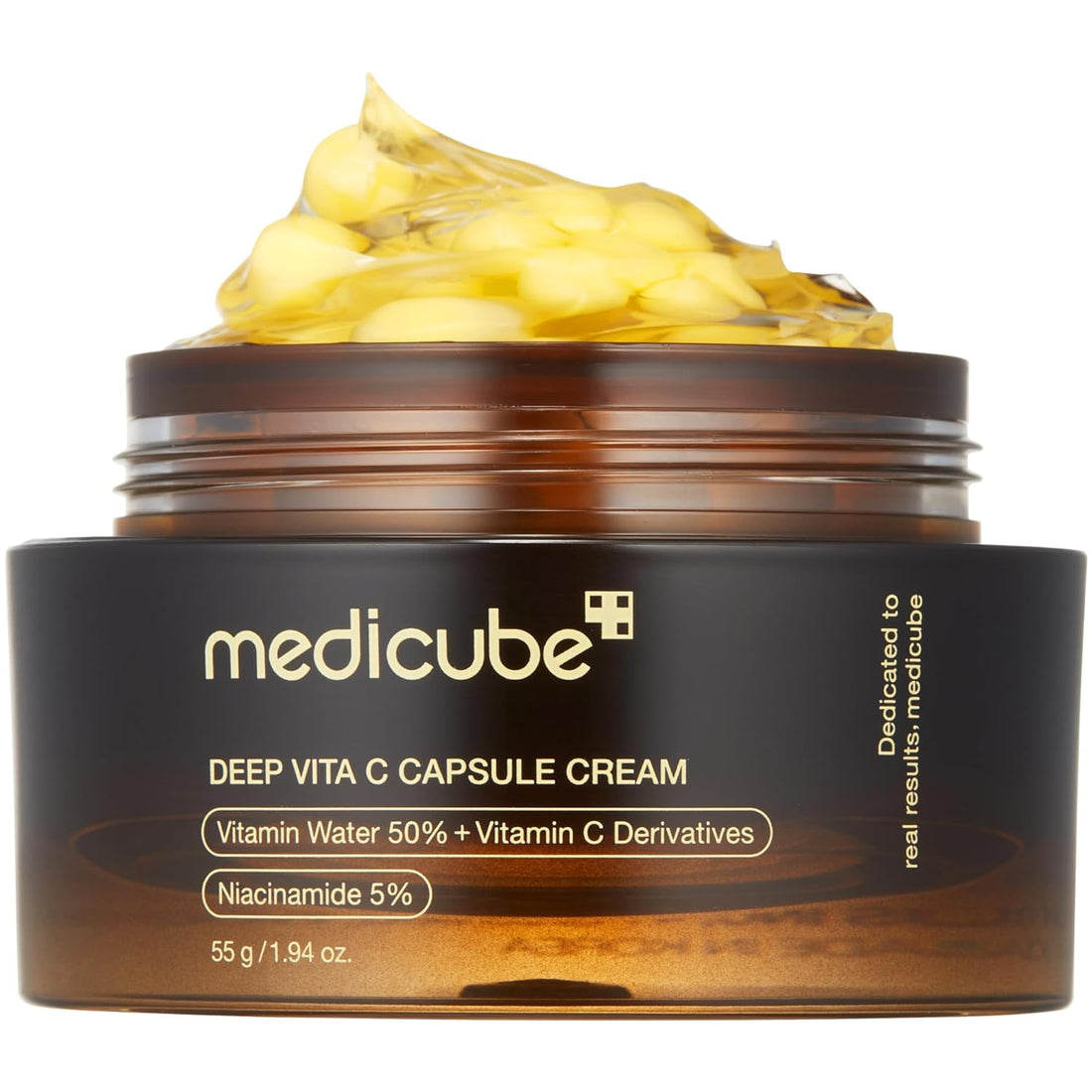 Medicube Deep Vitamin C Golden Capsule Face Moisturizer Transparent GelHydration