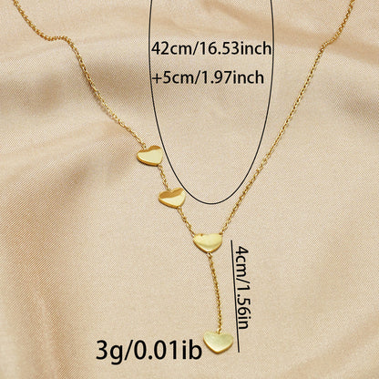 Lxalry 18K Gold Plated Celestial Necklace   Butterfly &amp; Heart Charm Stainless Steel Jewelry  Skin Safe Hypoallergenic Gift For Women Wife Mom Romantic Everyday  Wedding Glow