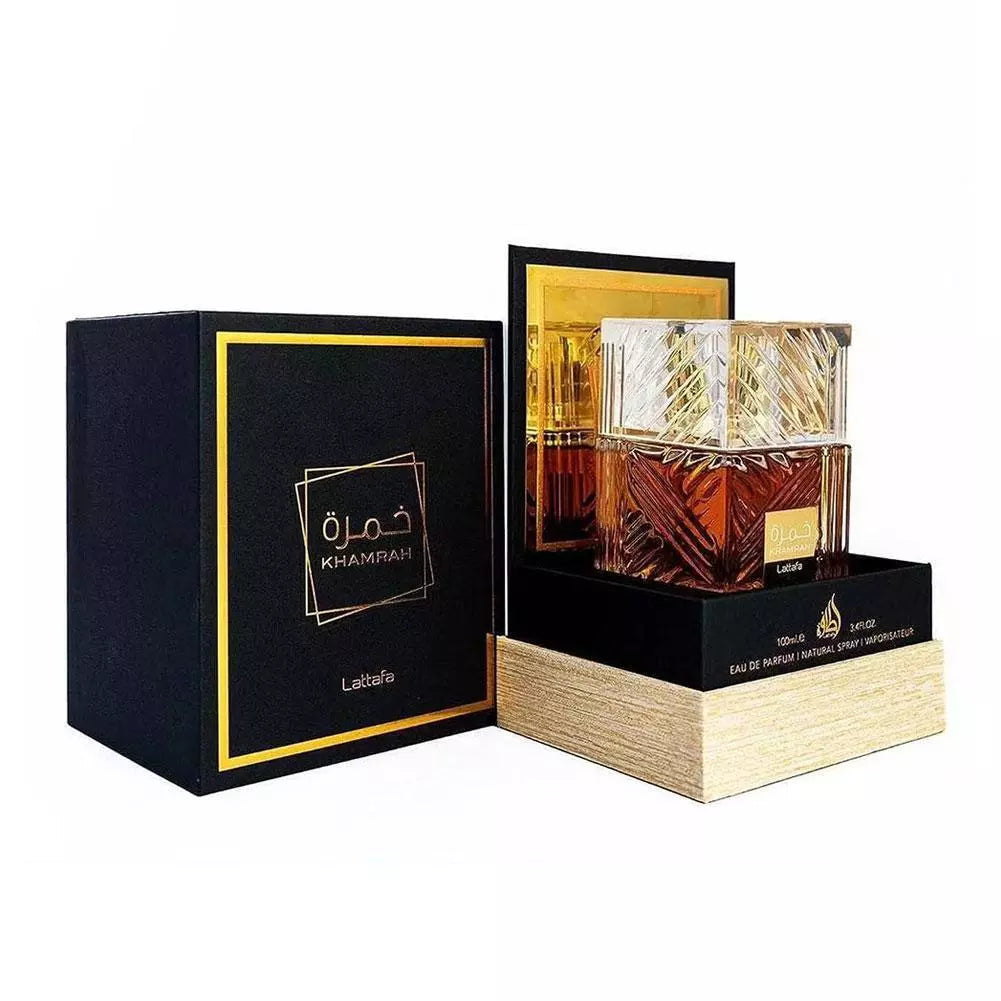 Khamrah Perfume 100ml EDP | Long-Lasting Arabic Unisex Fragrance by Lattafa