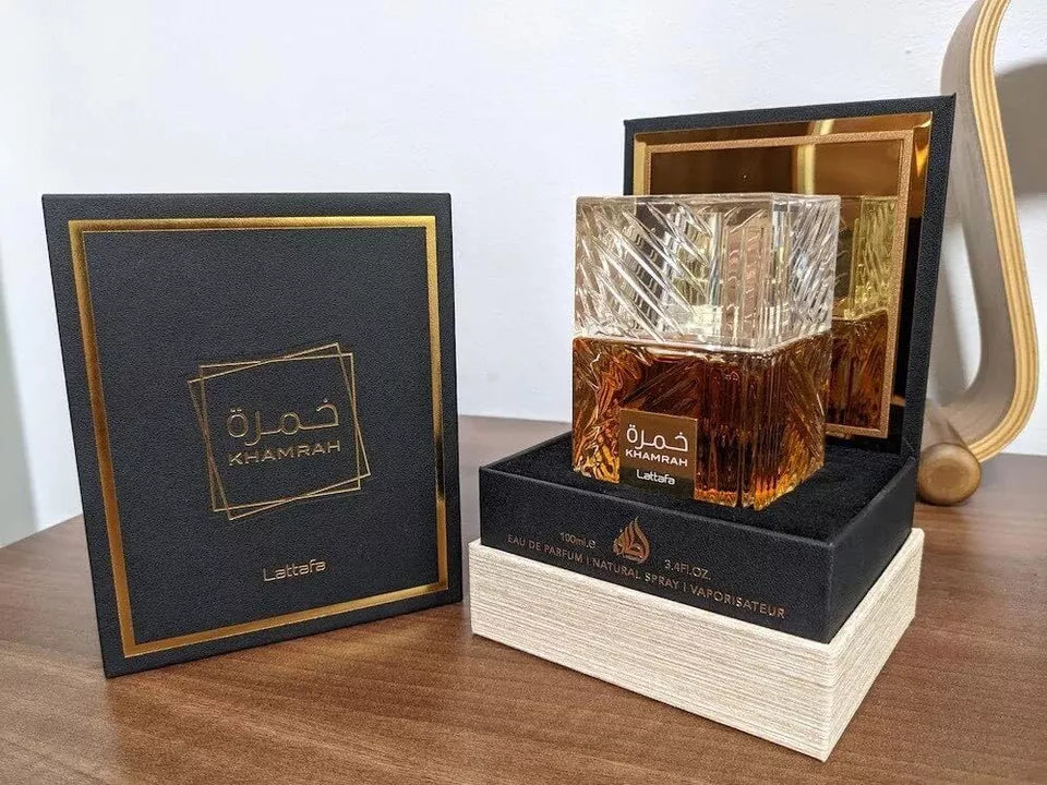 Khamrah Perfume 100ml EDP | Long-Lasting Arabic Unisex Fragrance by Lattafa